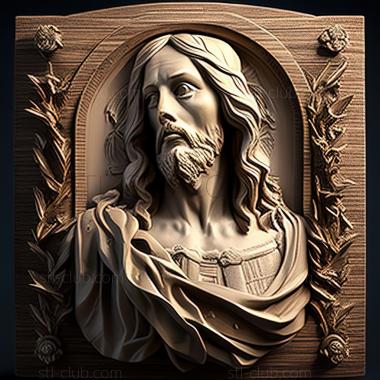 3D model st jesus (STL)